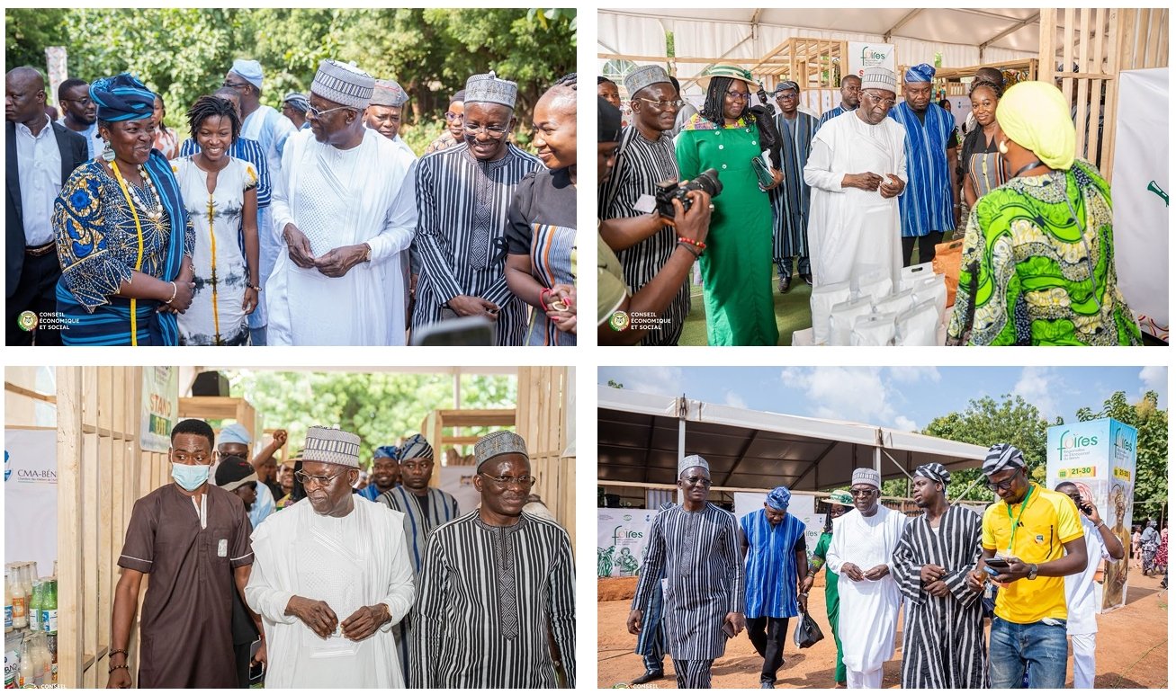 Abdoulaye Bio Tchané à l’écoute des artisans à Nikki