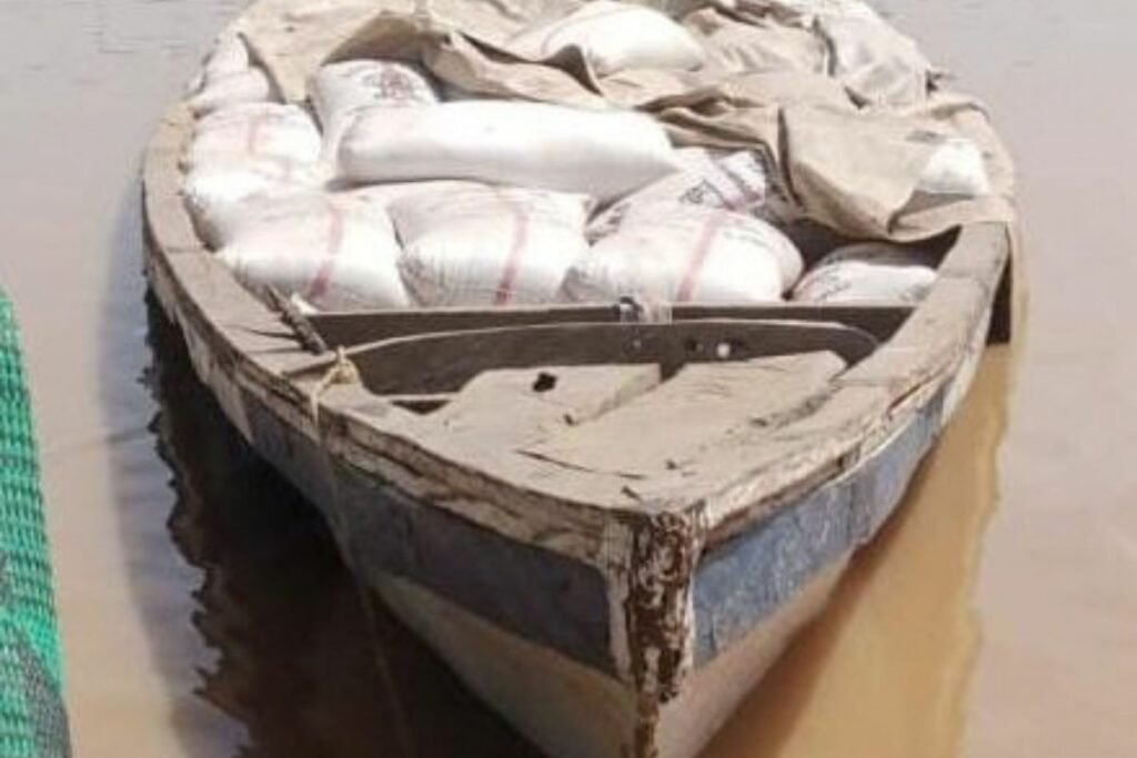 Malanville : 40 sacs de soja interceptés sur une barque