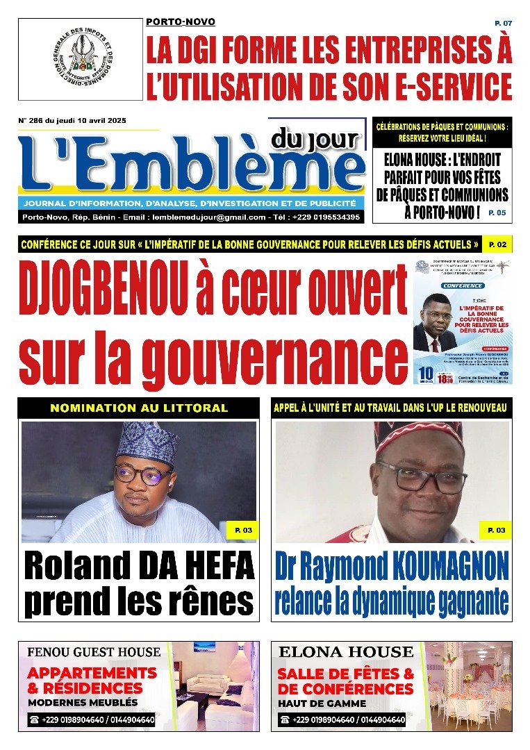 Parution du 10/04/2025