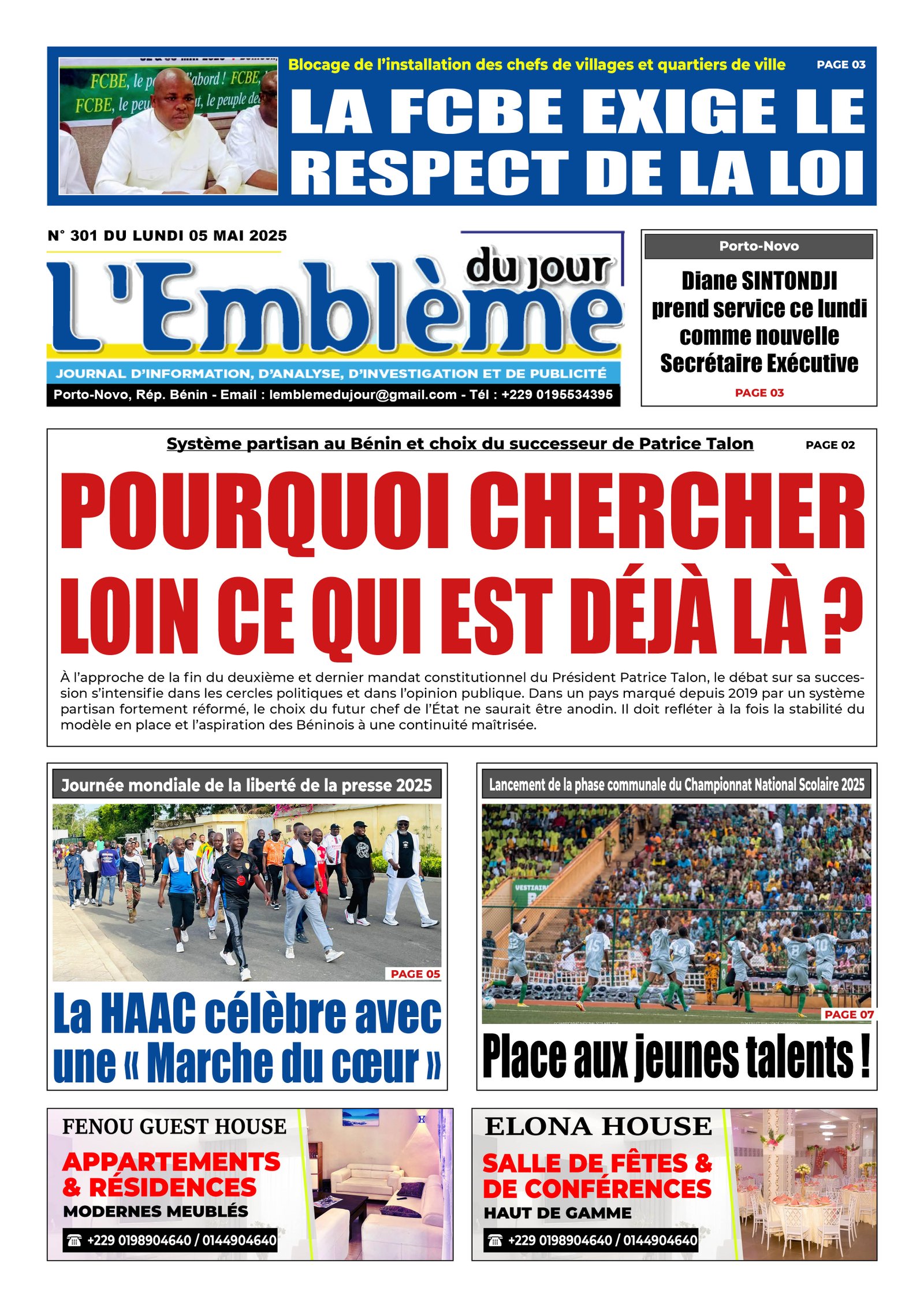 Parution du 05/05/2025