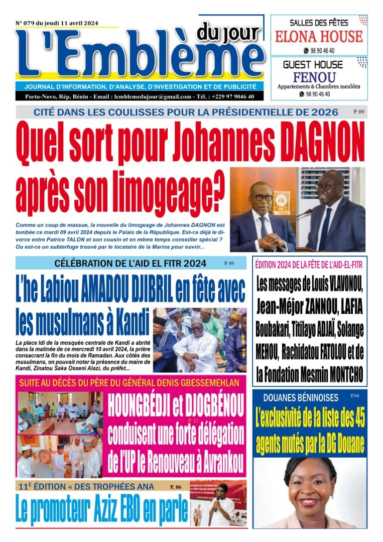 Parution du 11/04/2024