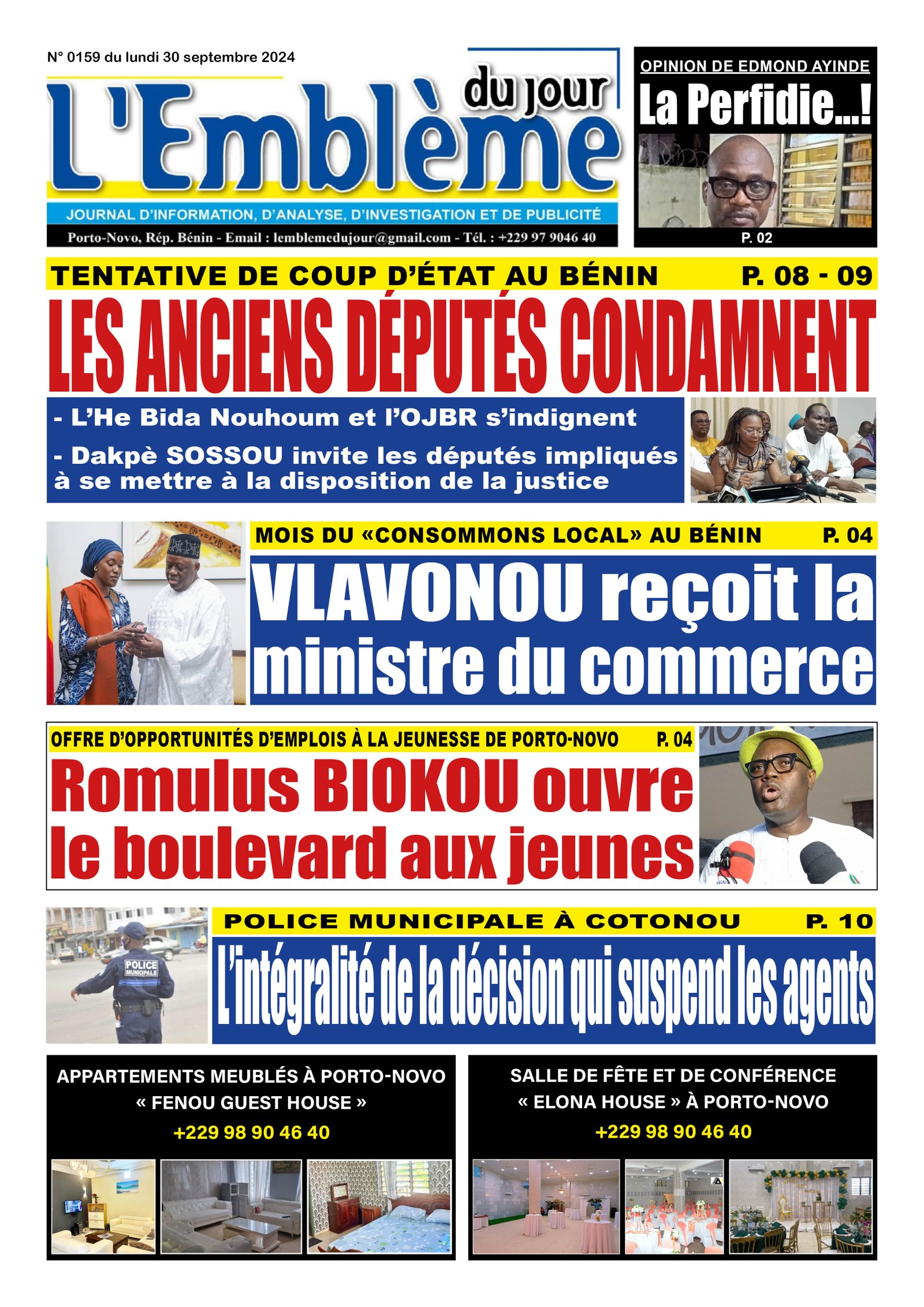 Parution du 30/09/2024