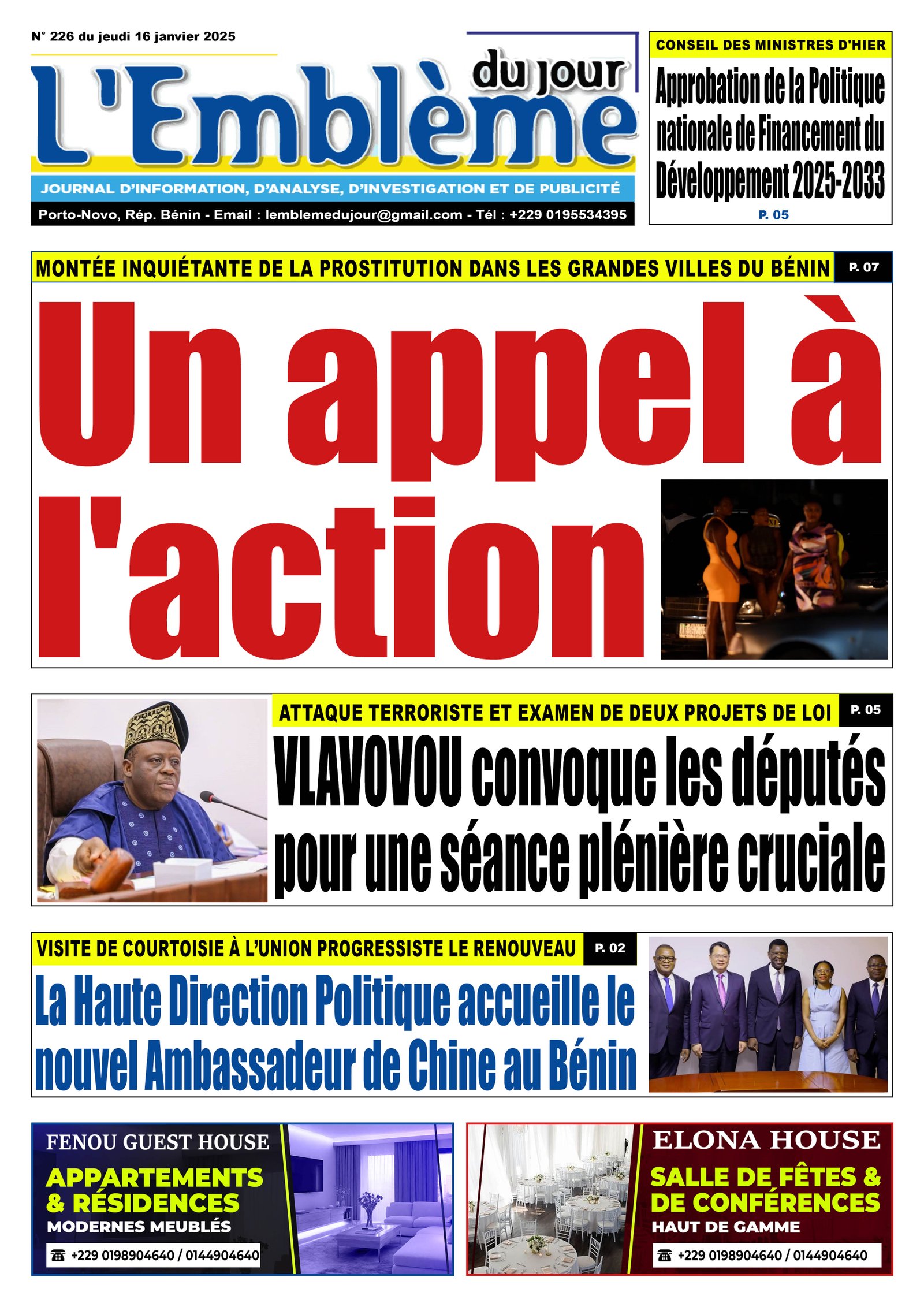 Parution du 16/01/2025