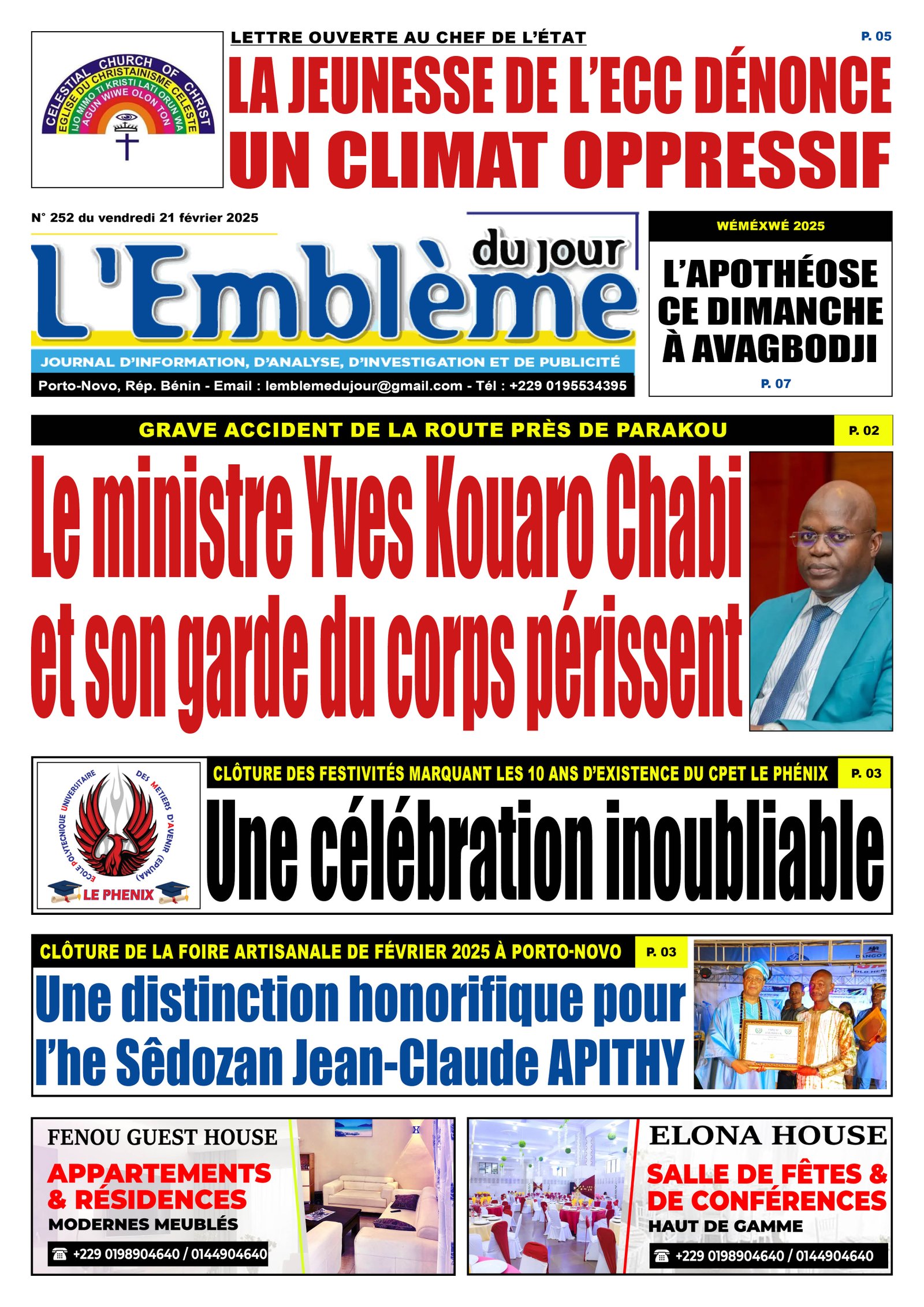 Parution du 21/02/2025