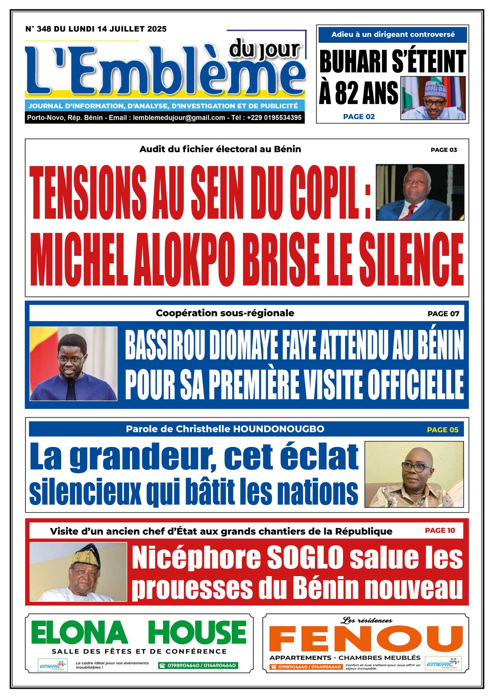 Parution du 14/07/2025