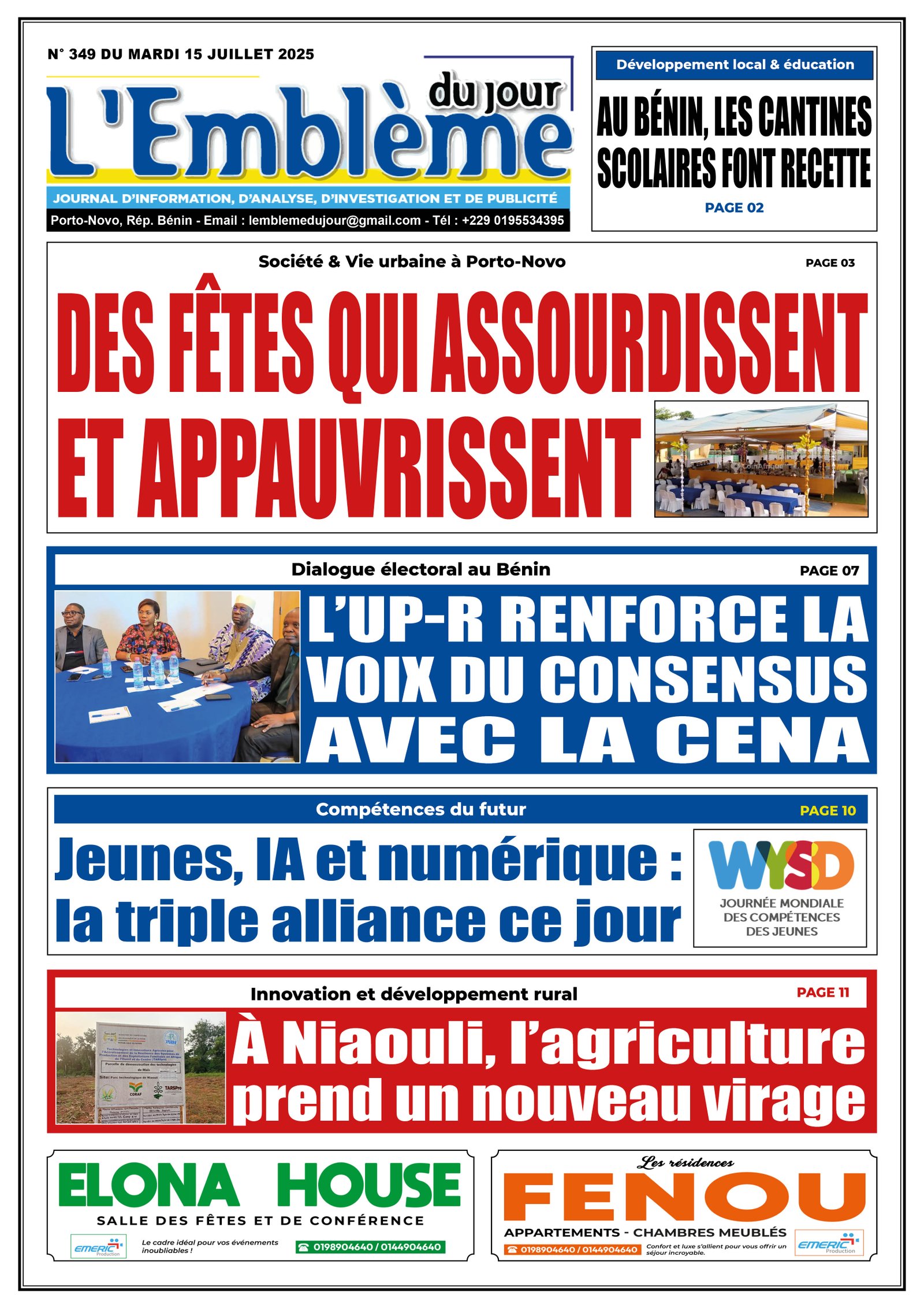 Parution du 15/07/2025