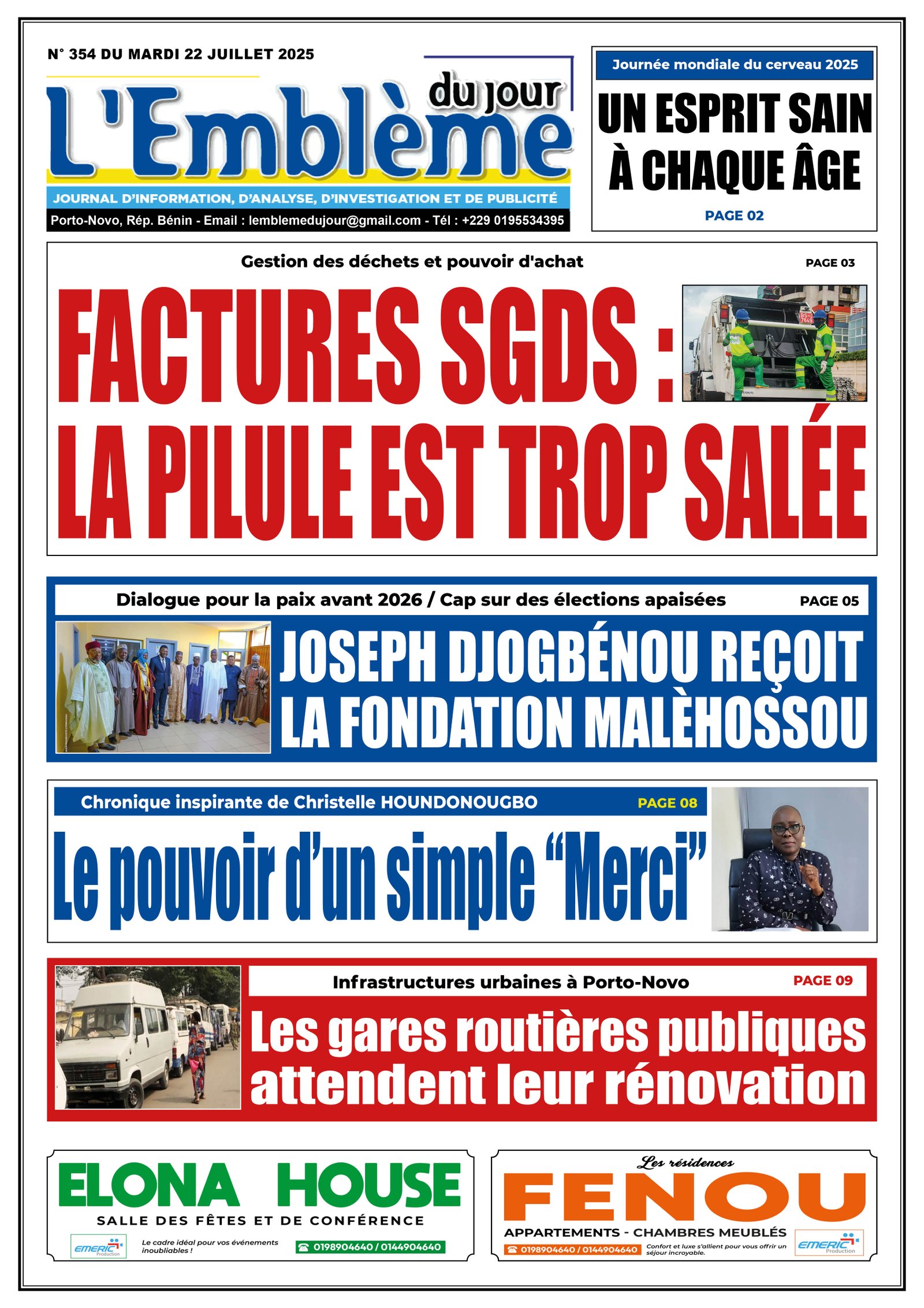 Parution du 22/07/2025