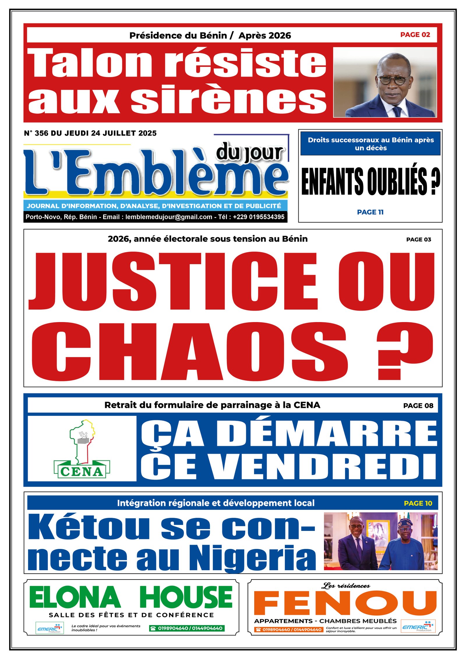 Parution du 24/07/2025