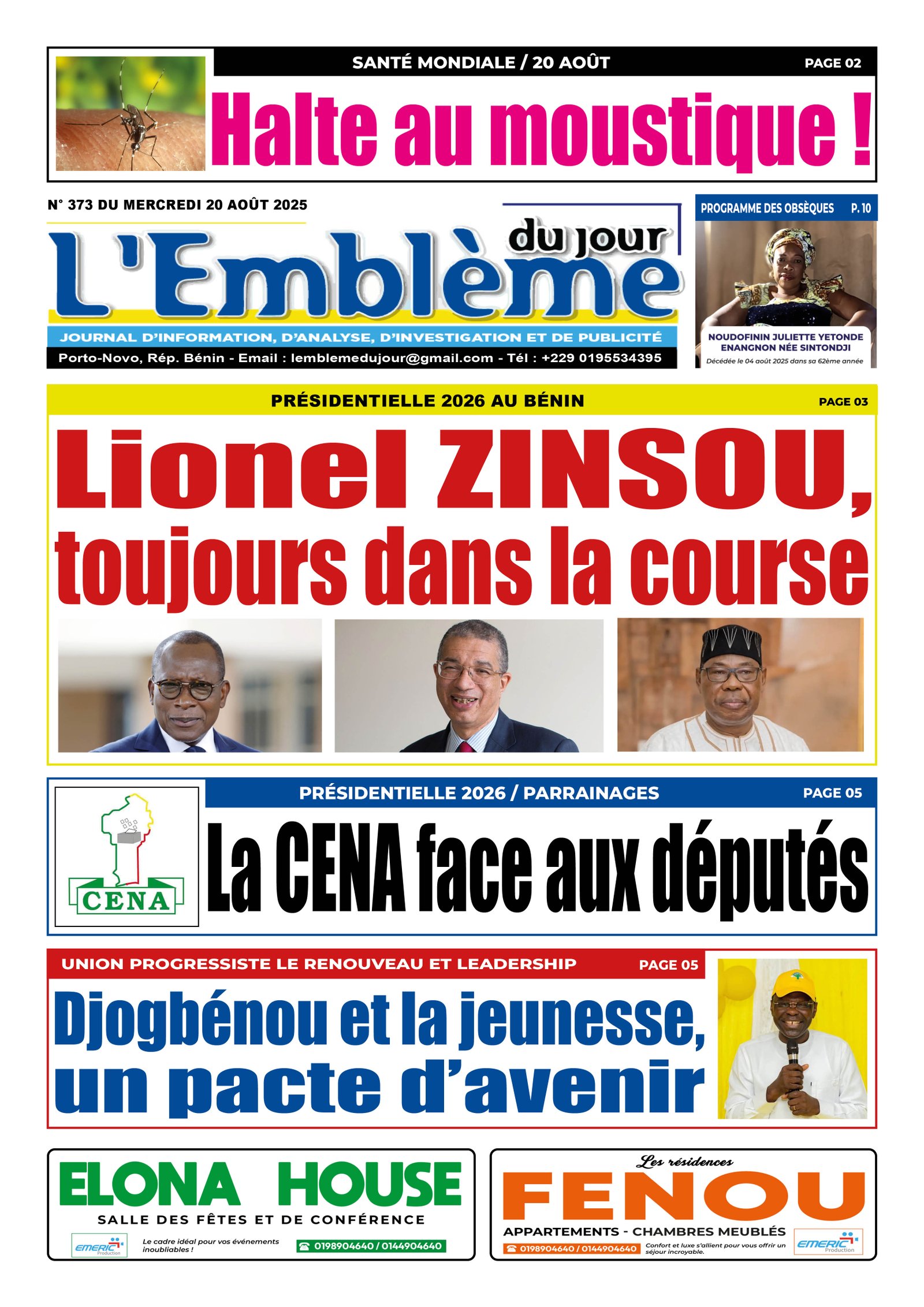 Parution du 20/08/2025