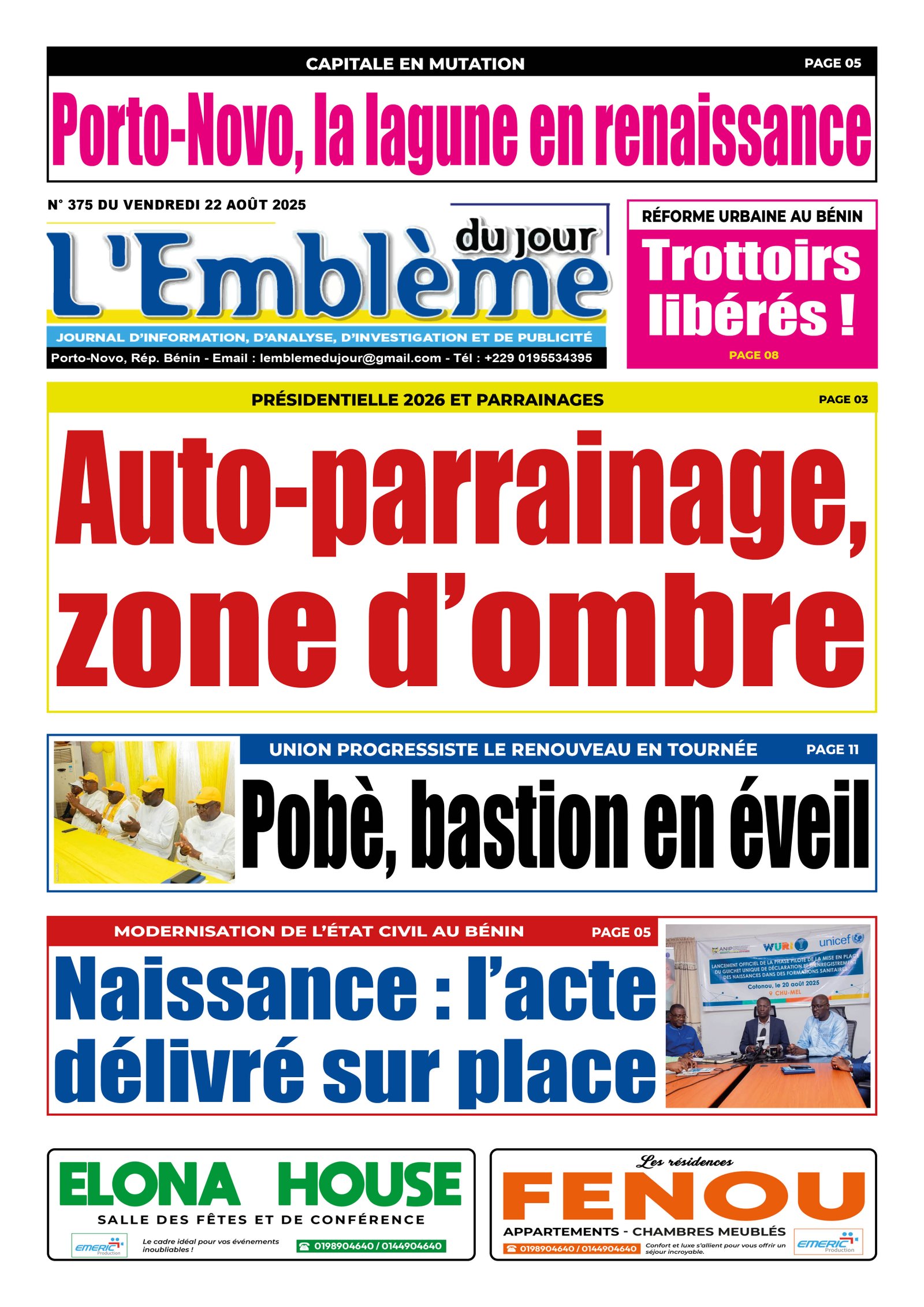 Parution du 22/08/2025