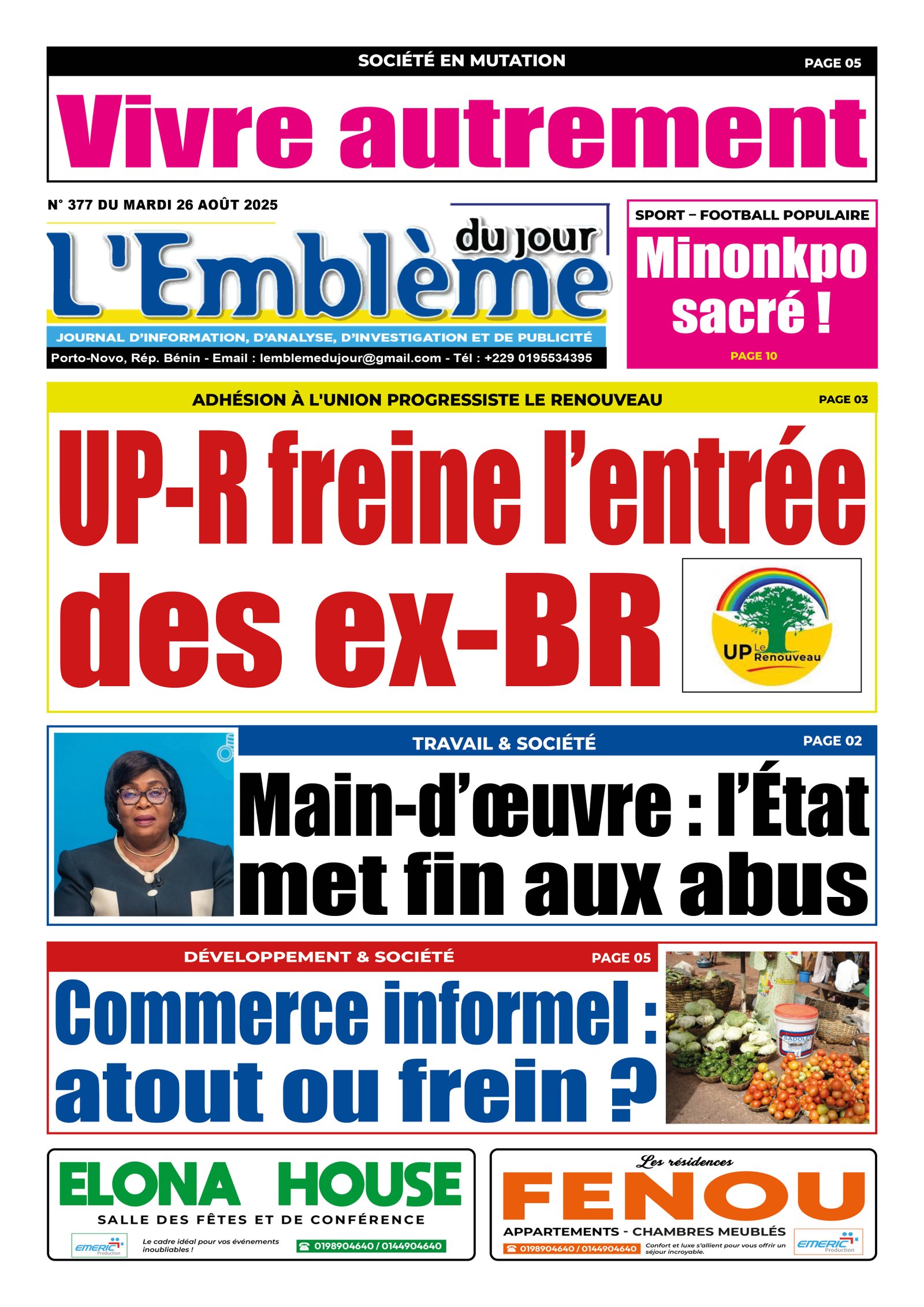 Parution du 26/08/2025