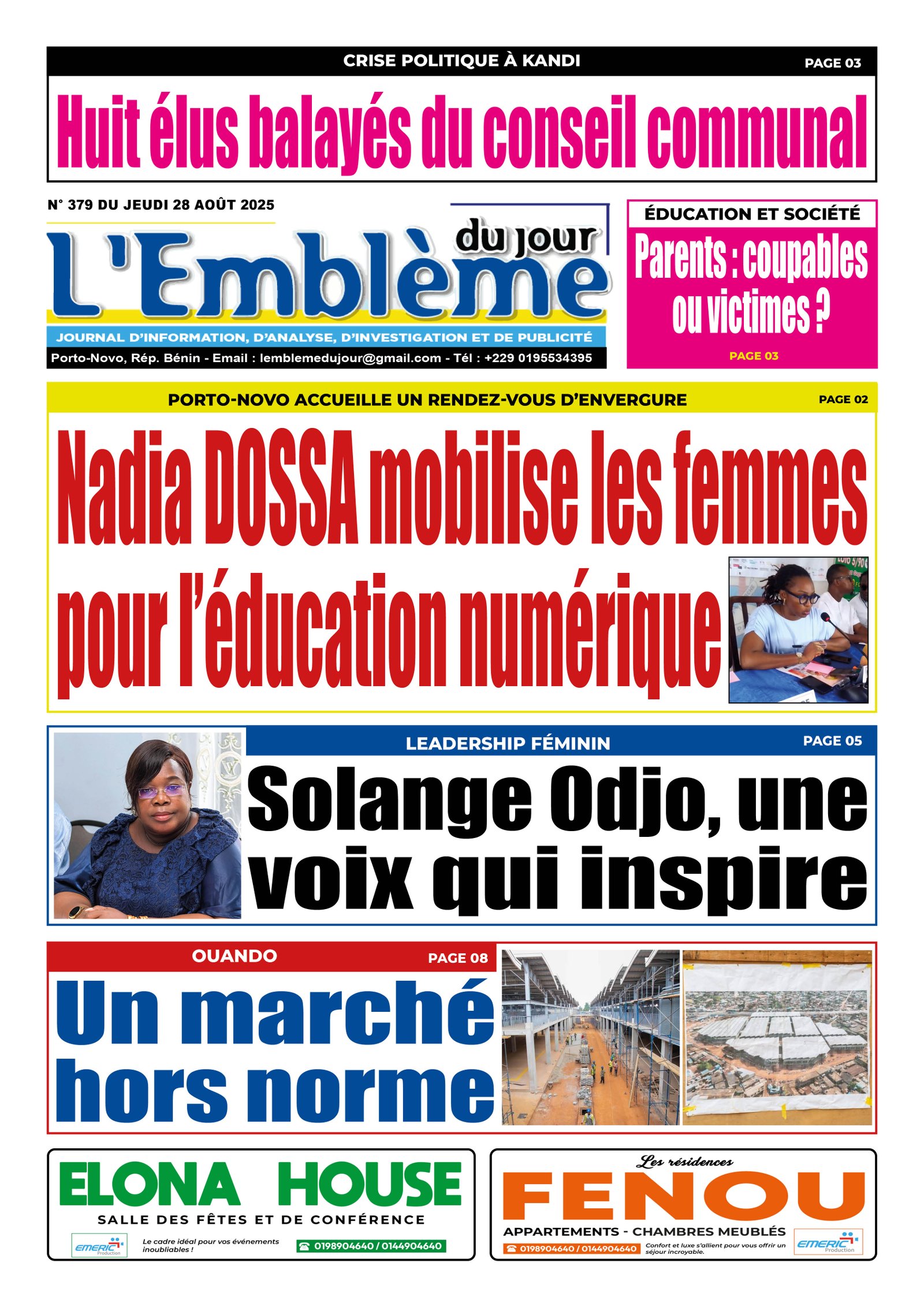 Parution du 28/08/2025