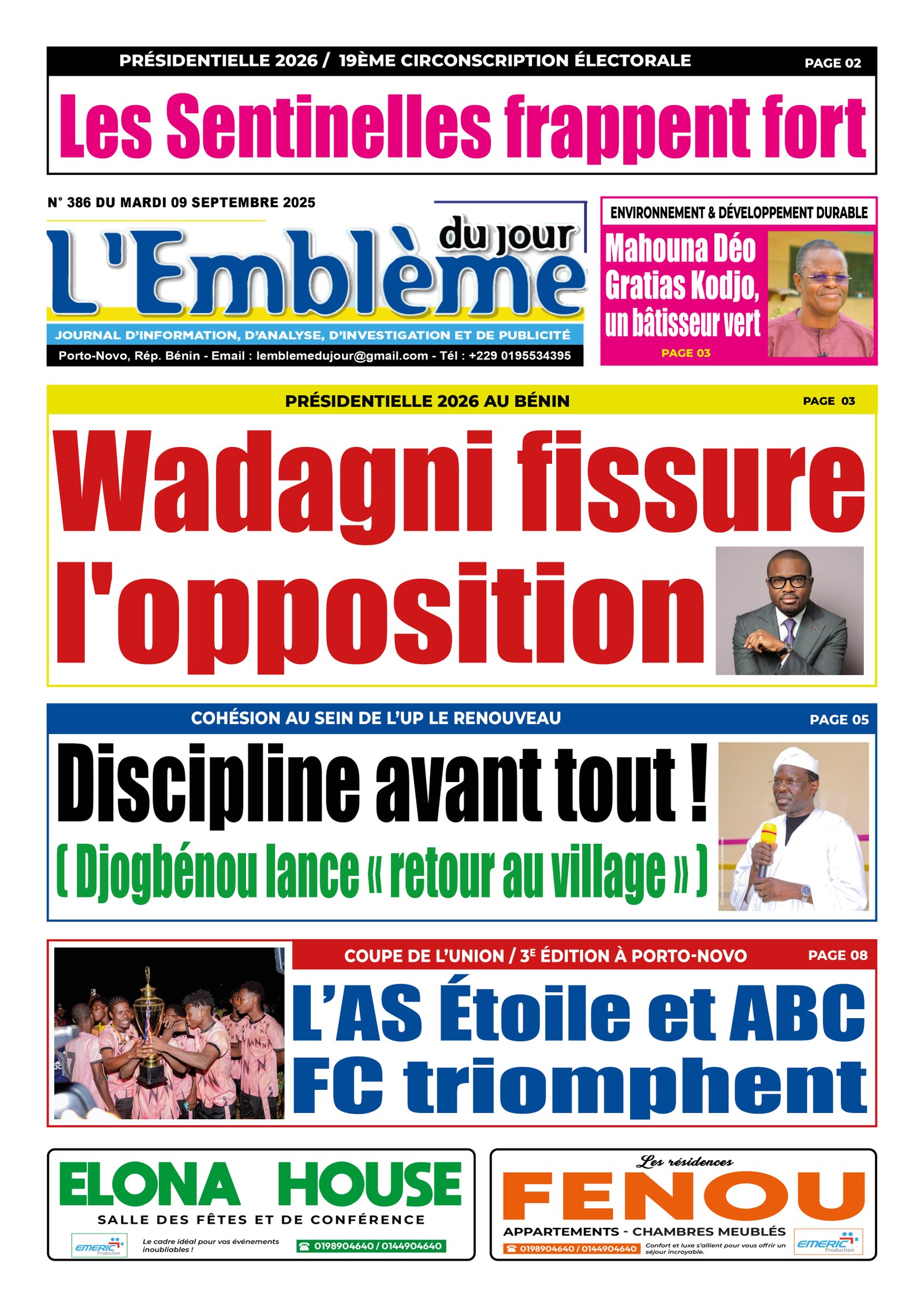 Parution du 09/09/2025