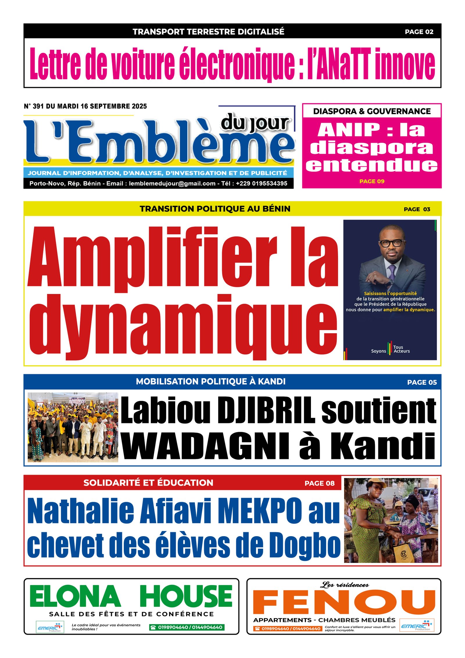 Parution du 16/09/2025