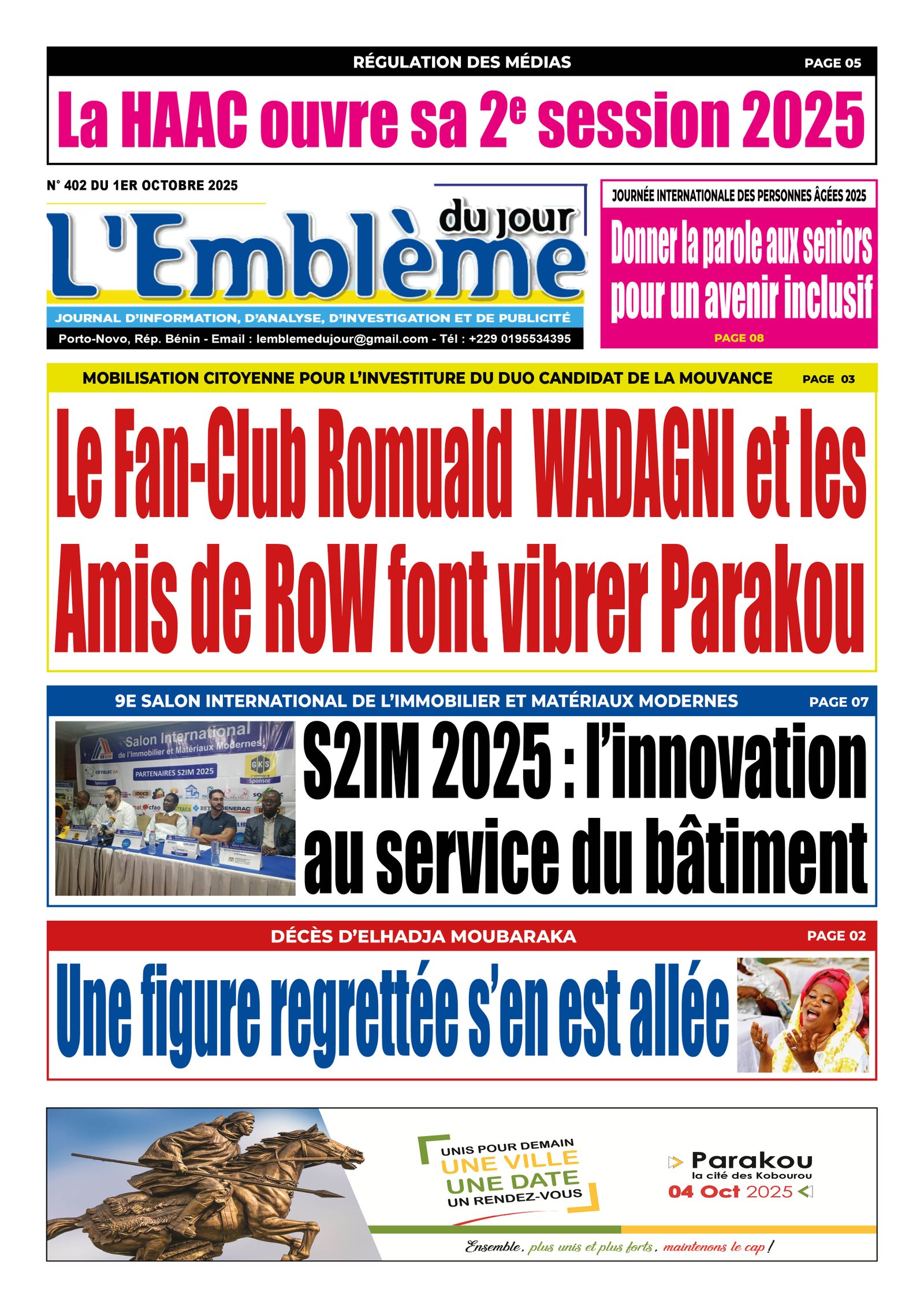 Parution du 01/10/2025