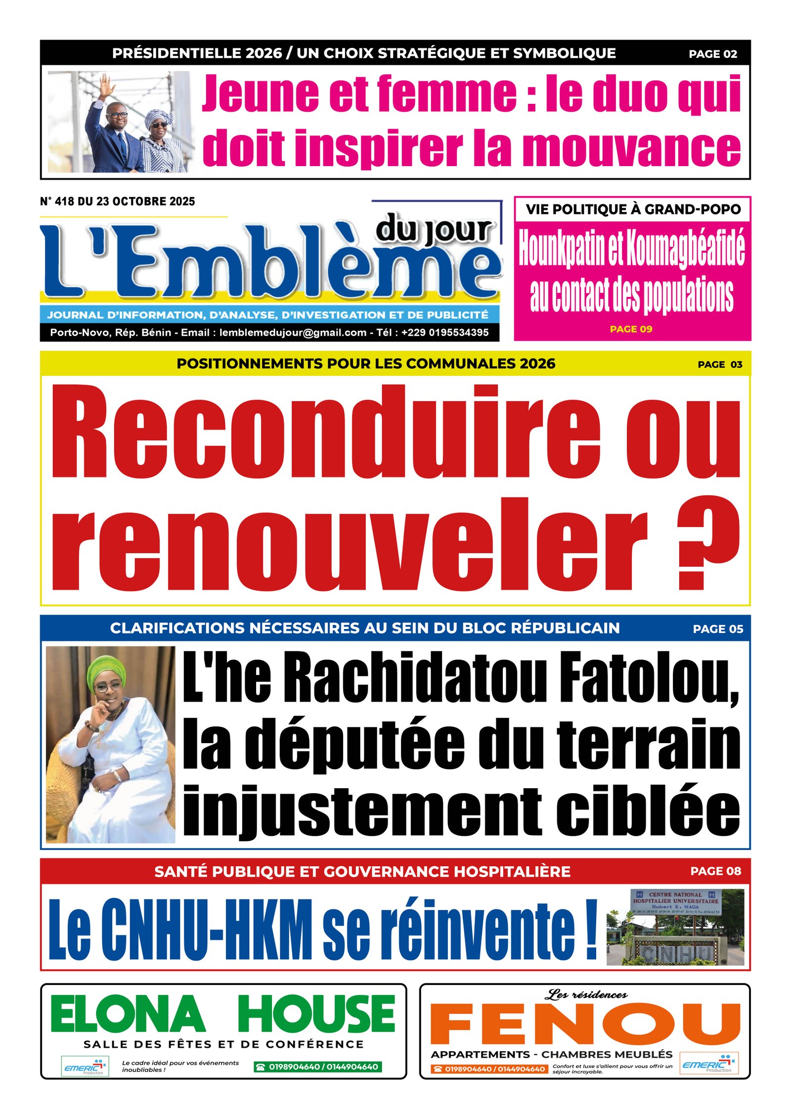 Parution du 23/10/2025