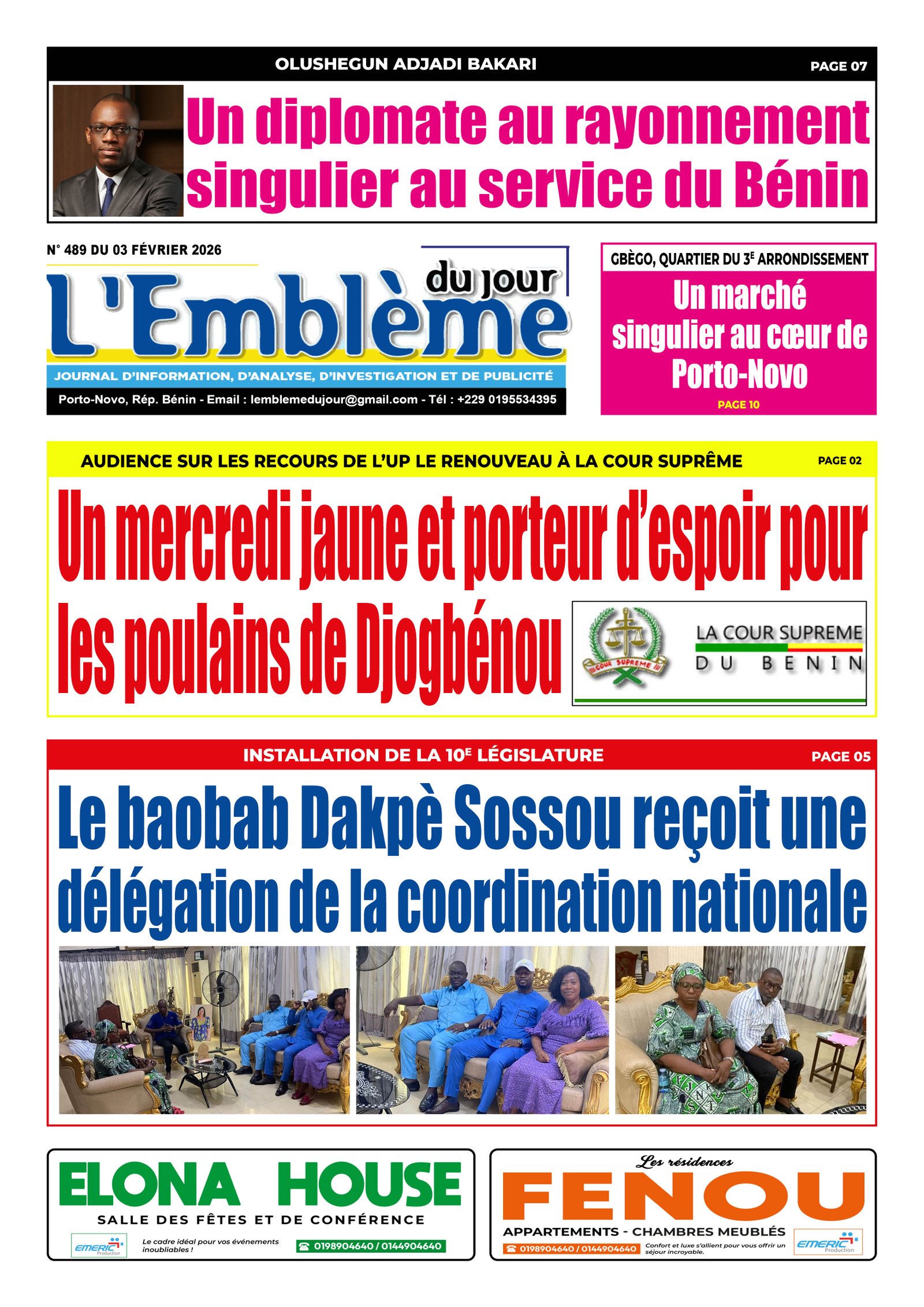 Parution du 03/02/2026