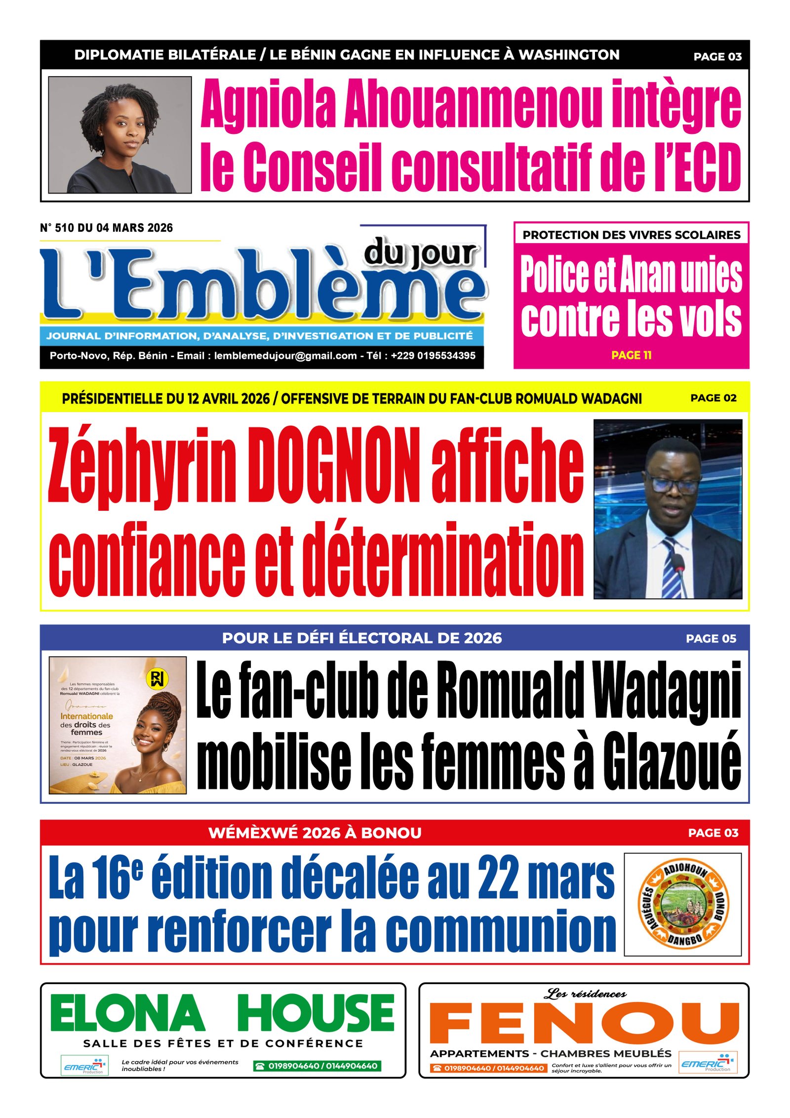 Parution du 04/03/2026