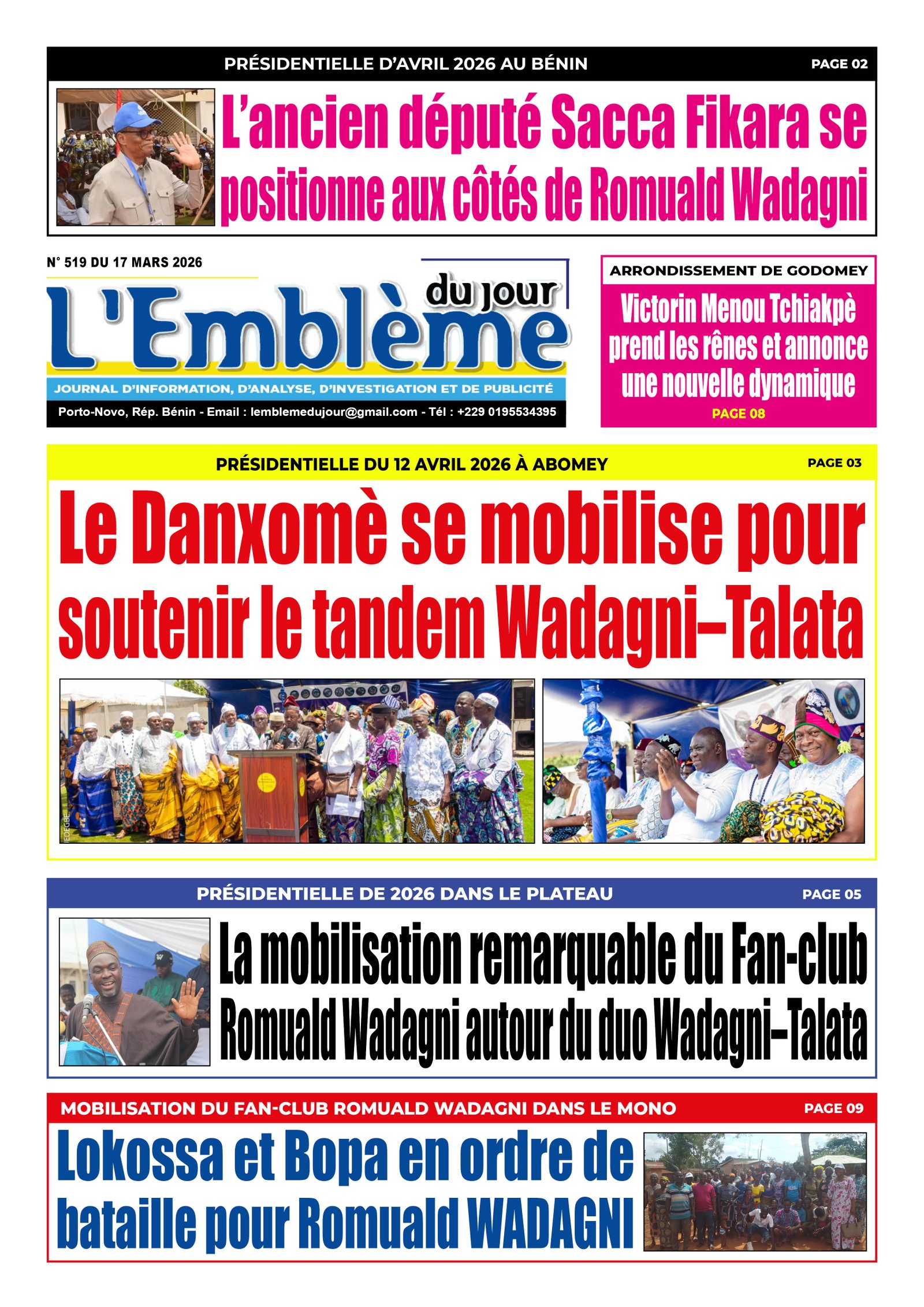 Parution du 17/03/2026