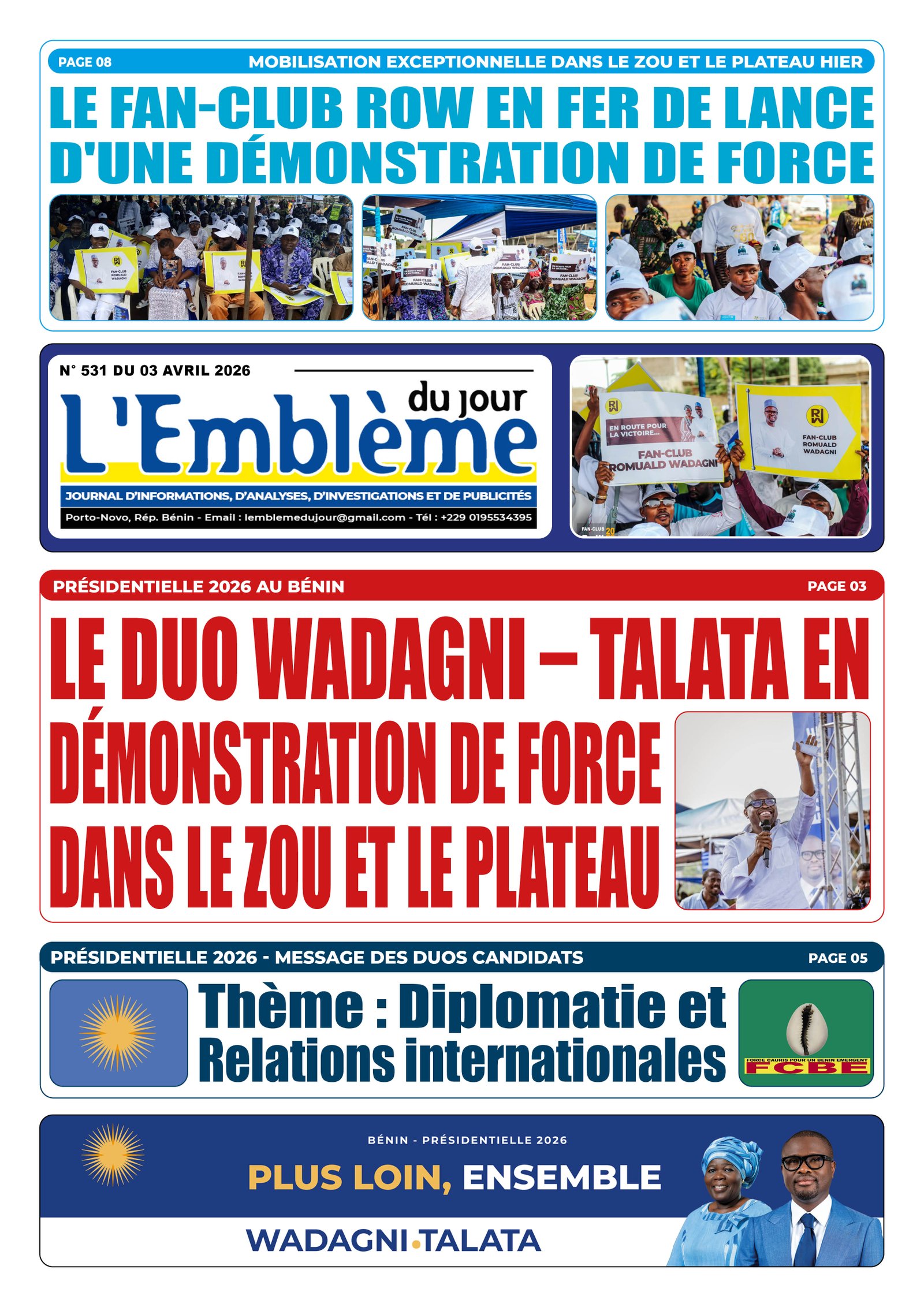 Parution du 03/04/2026