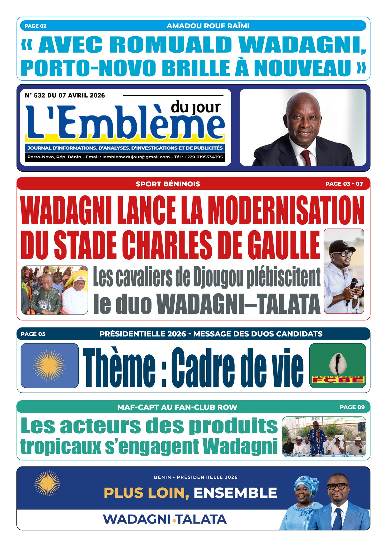 Parution du 07/04/2026