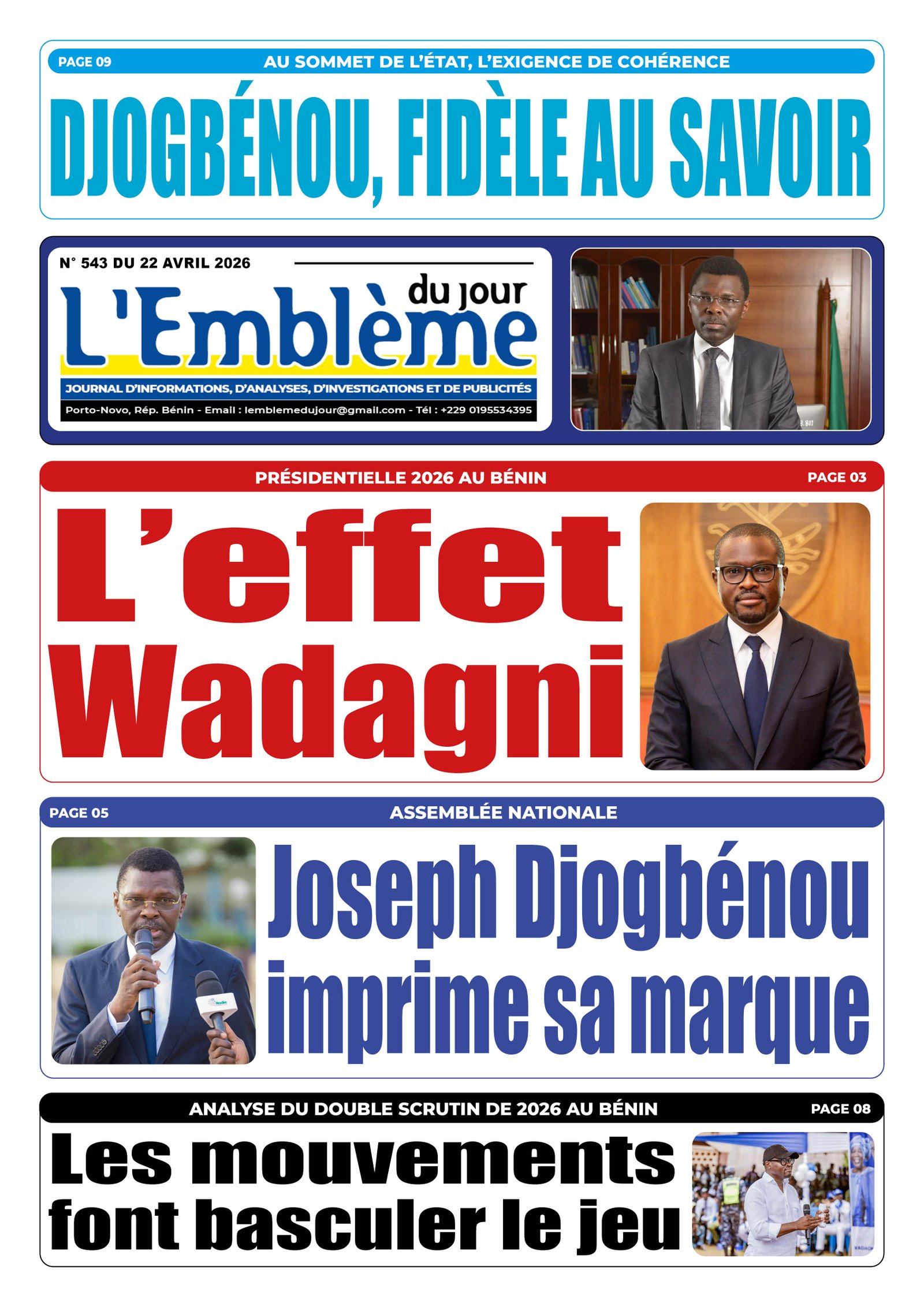 Parution du 22/04/2026