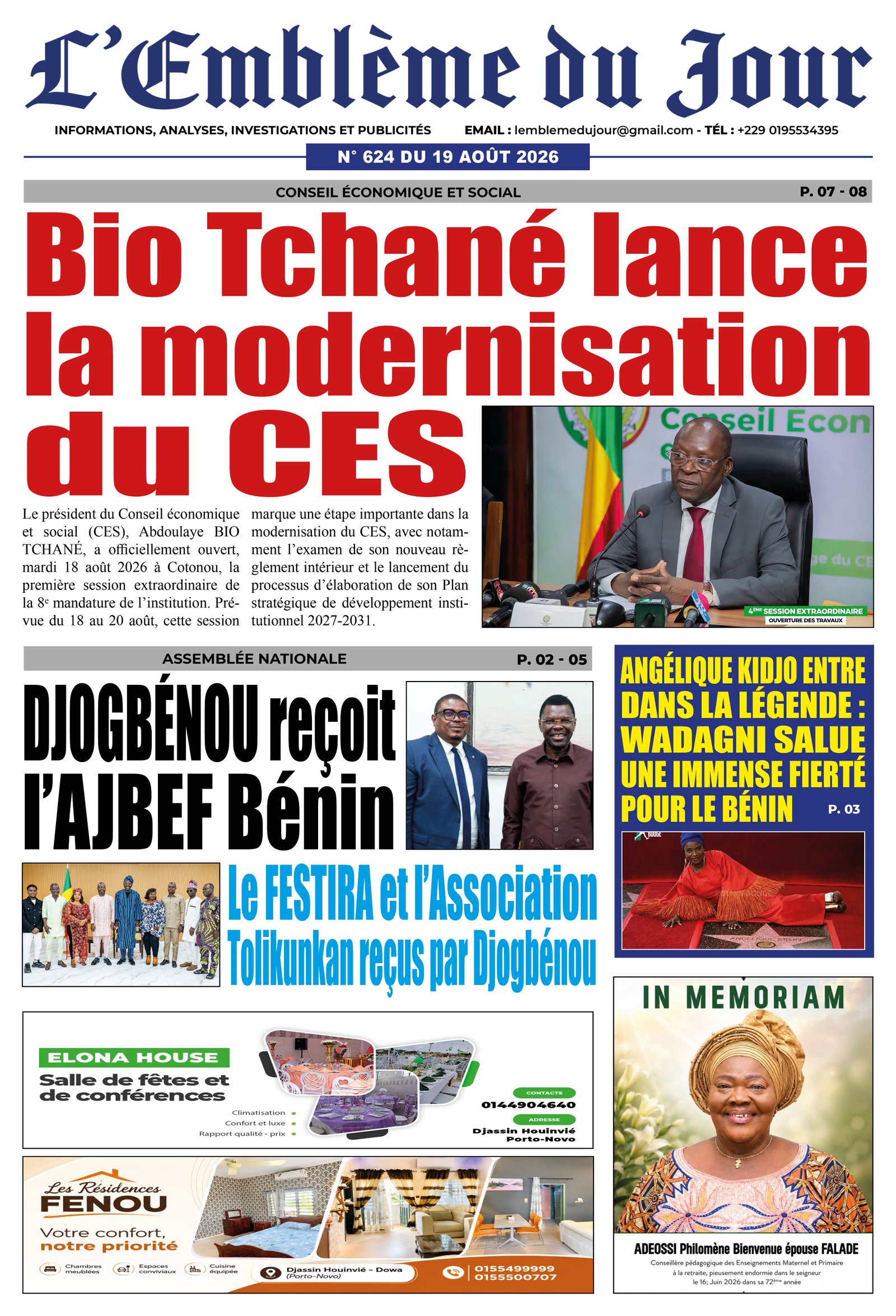 Parution du 19/08/2026